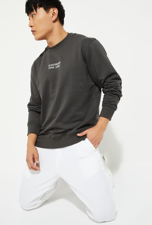 URB_N Men Printed Sweatshirt