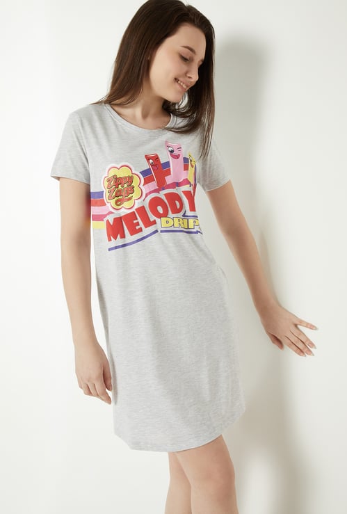 Women Printed Nightdress