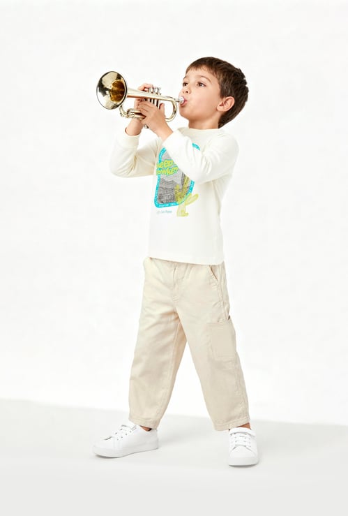 Boys Graphic Print T-shirt