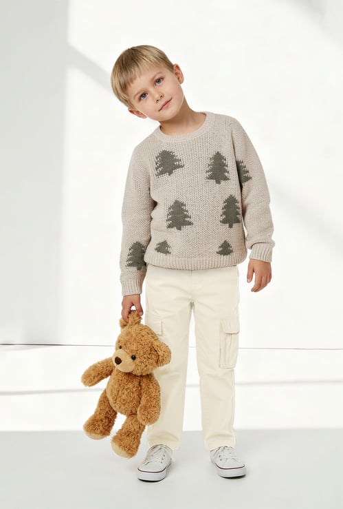 Boys Christmas Tree Sweater