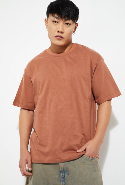 URB_N Men Oversized Solid T-shirt