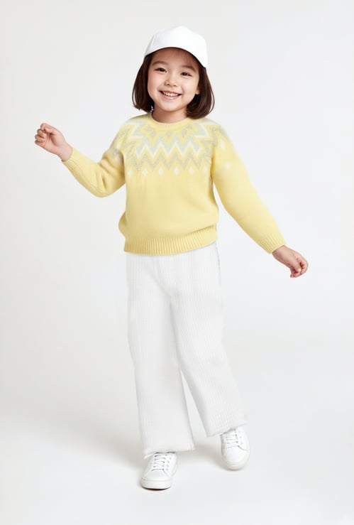 Girls Knit Sweater
