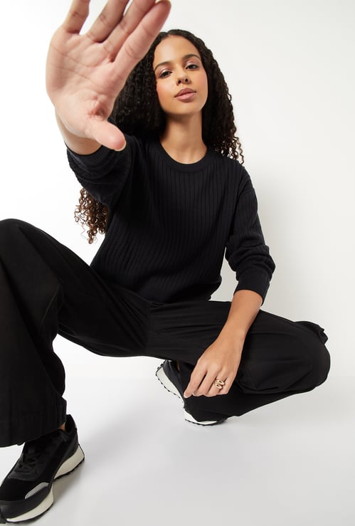 Women Ribbed Sweater