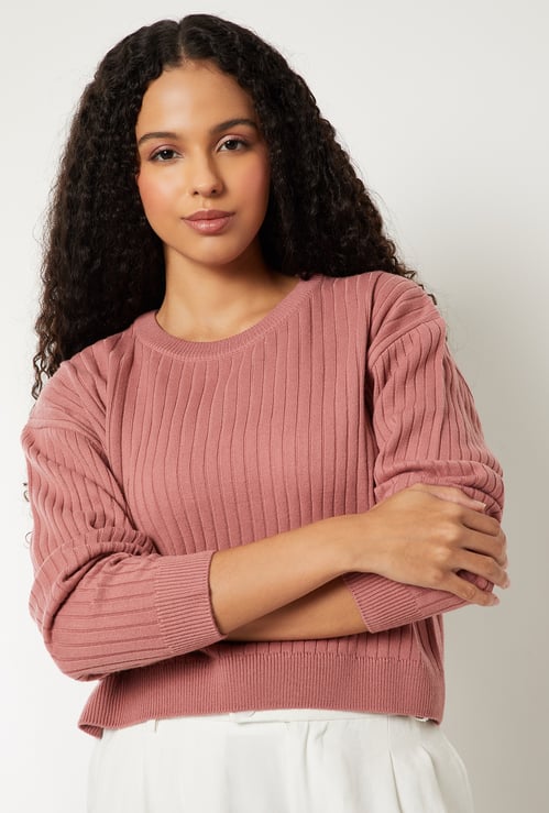 Women Ribbed Sweater