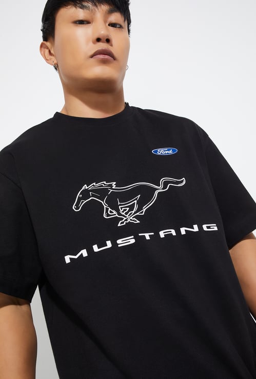 URB_N  Men Ford Printed Oversized T-shirt