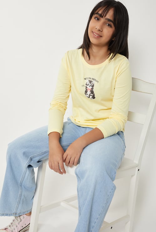 Girls Printed T-shirt