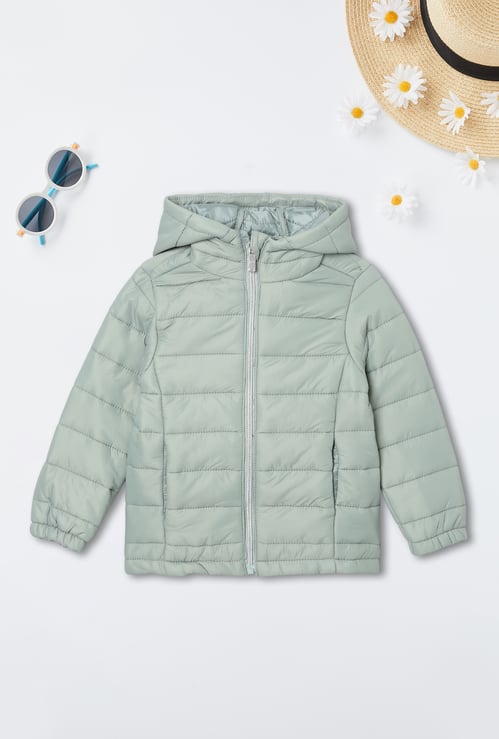 Girls Hooded Puffer Jacket