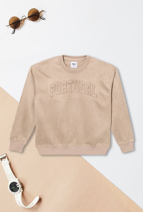 Boys Embossed Sweatshirt