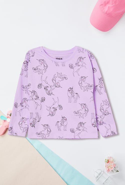 Girls Printed T-shirt