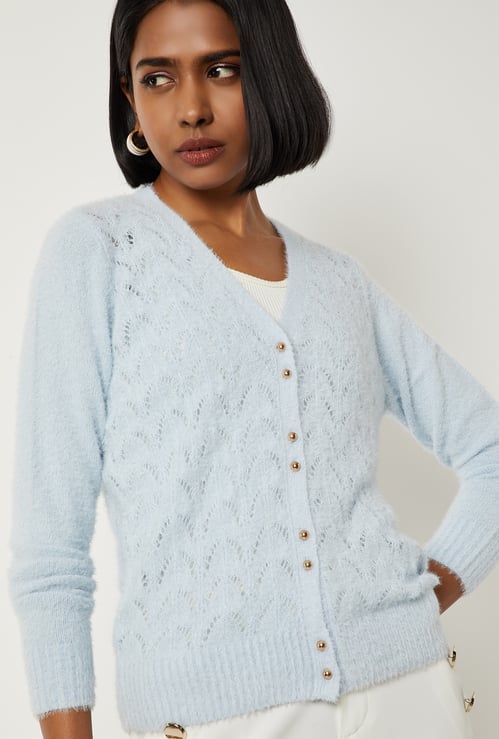 Women Knit Cardigan