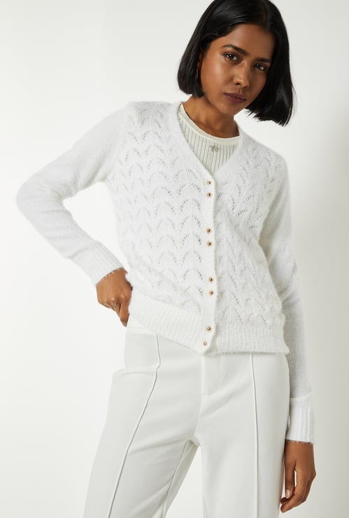 Women Knit Cardigan