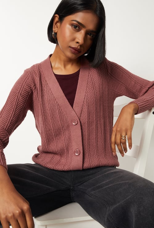 Women Knit Cardigan