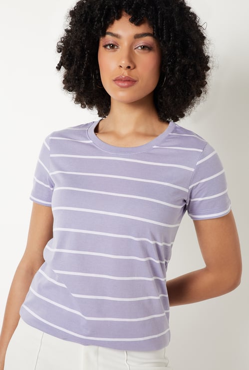Women Striped T-shirt