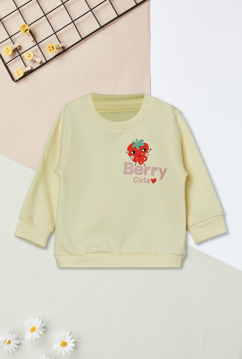 Girls Printed Sweatshirt