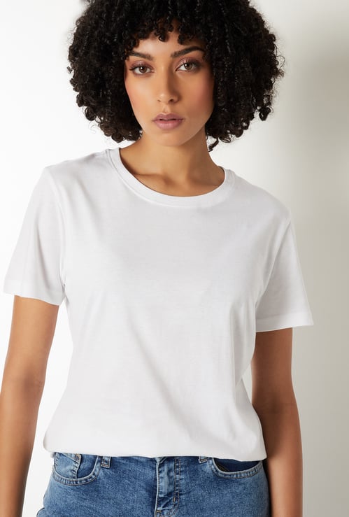 Women Solid T-shirt