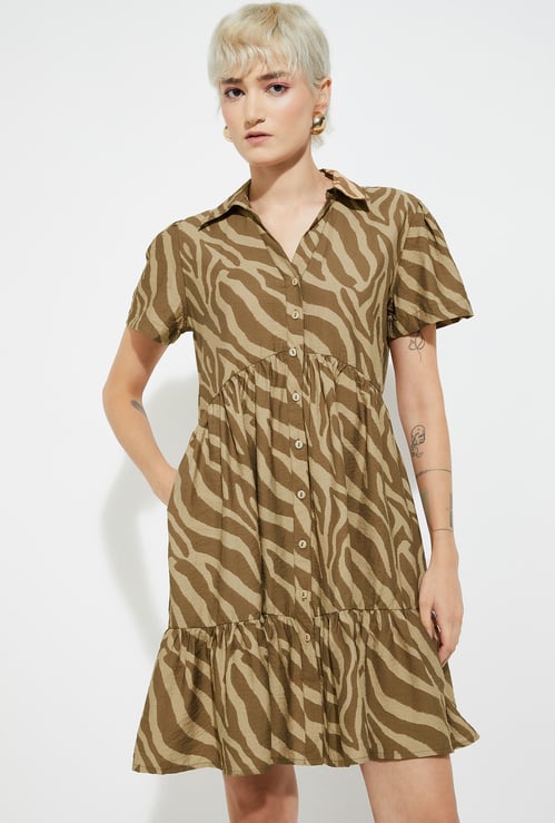 URB_N Women Printed Mini Dress