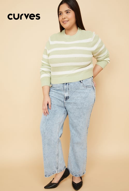 Women Striped Sweater