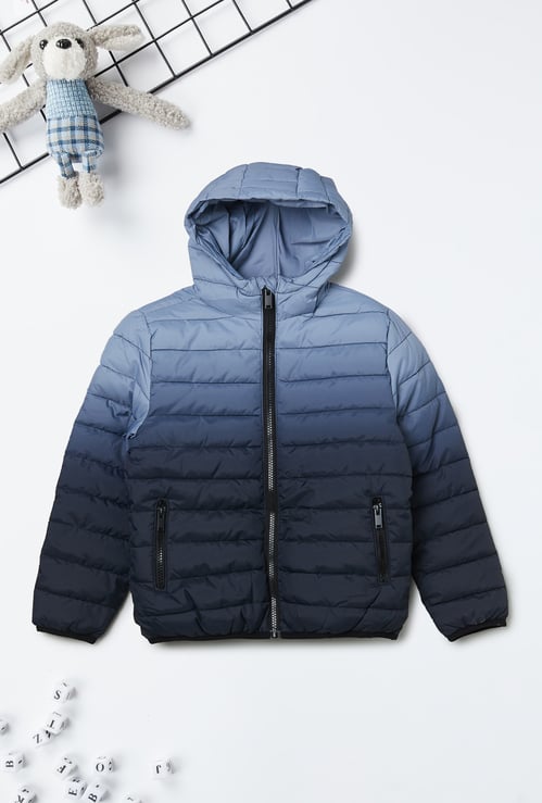 Boys Ombre Quilted Jacket