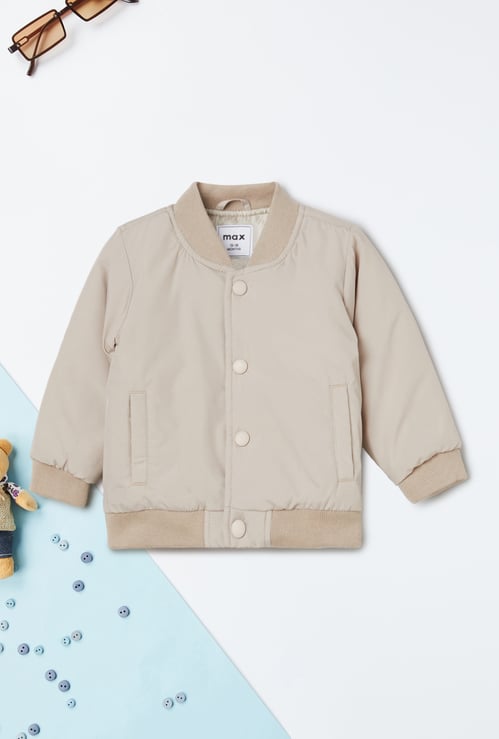 Boys Solid Jacket