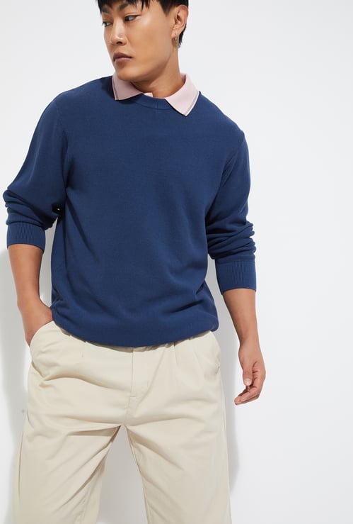 URB_N Men Knit Sweater