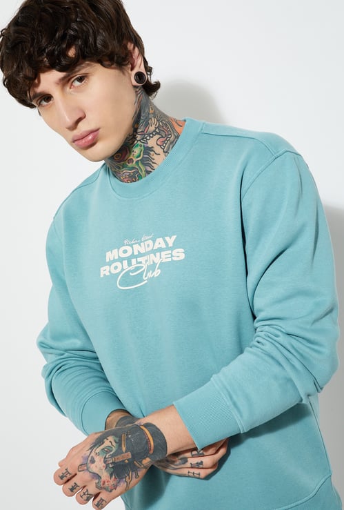 URB_N Men Printed Sweatshirt