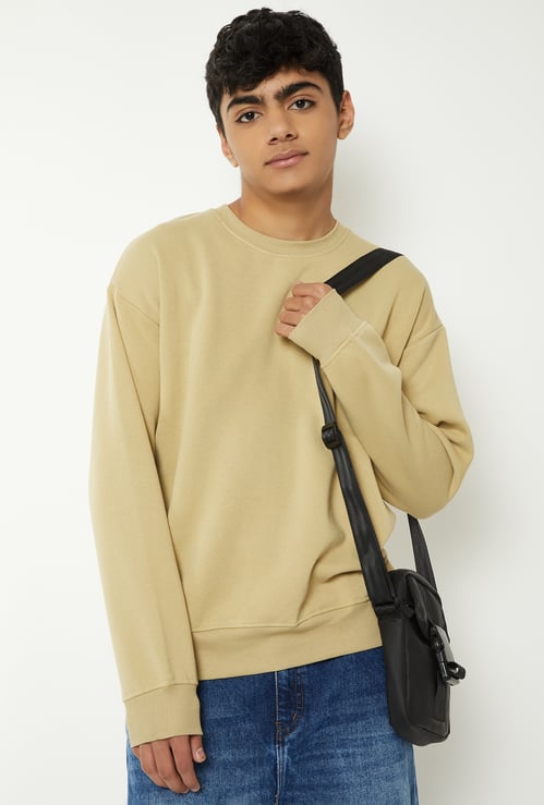 Boys Solid Sweatshirt