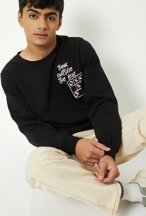 Boys Printed Sweatshirt