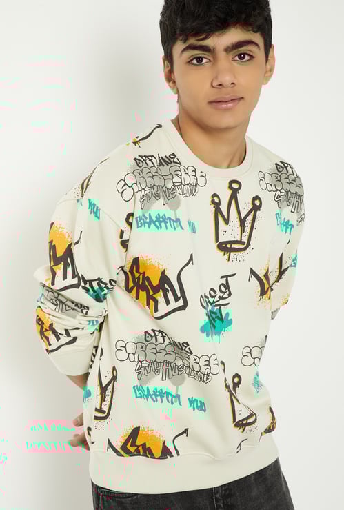 Boys Printed Sweatshirt