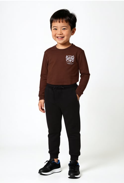 Boys Knit Relaxed Fit Joggers
