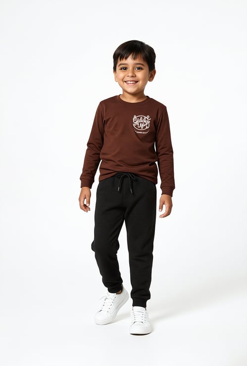 Boys Embroidered Oversized T-shirt