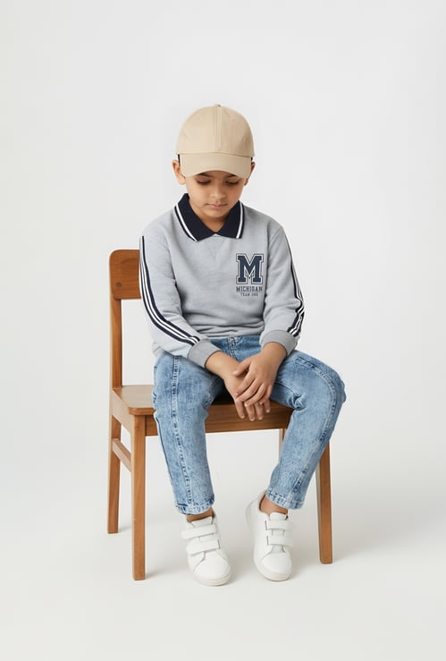 Boys Printed Oversized T-shirt