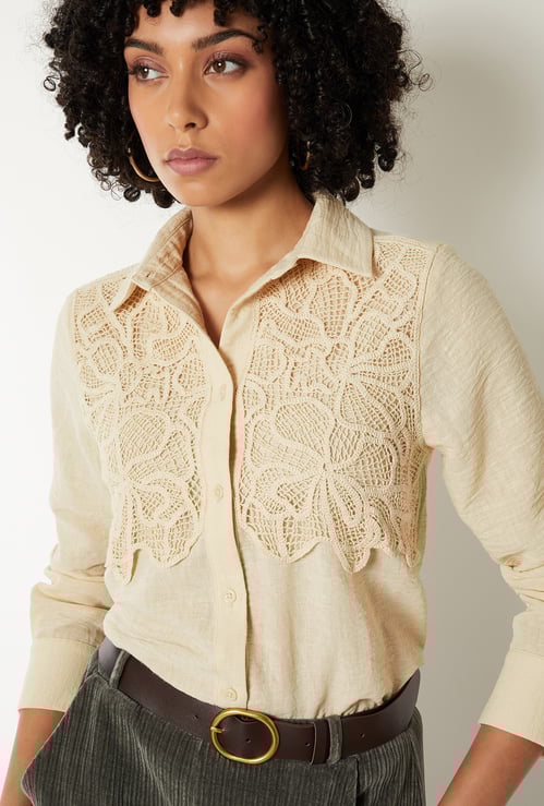 Women Embroidered Shirt
