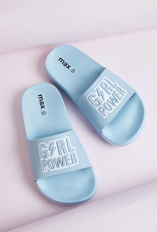 Girls Applique Sliders