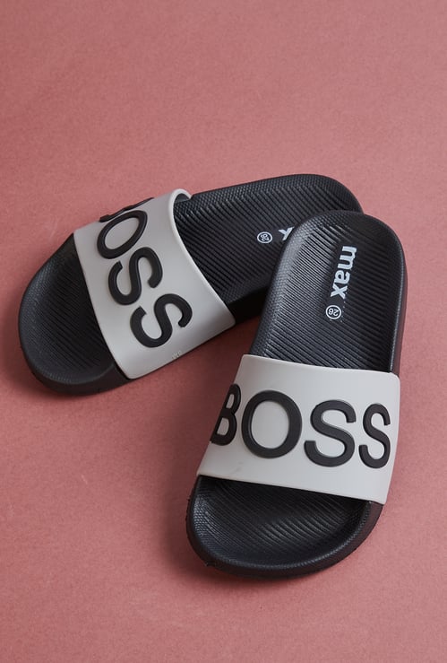 Boys Applique Sliders