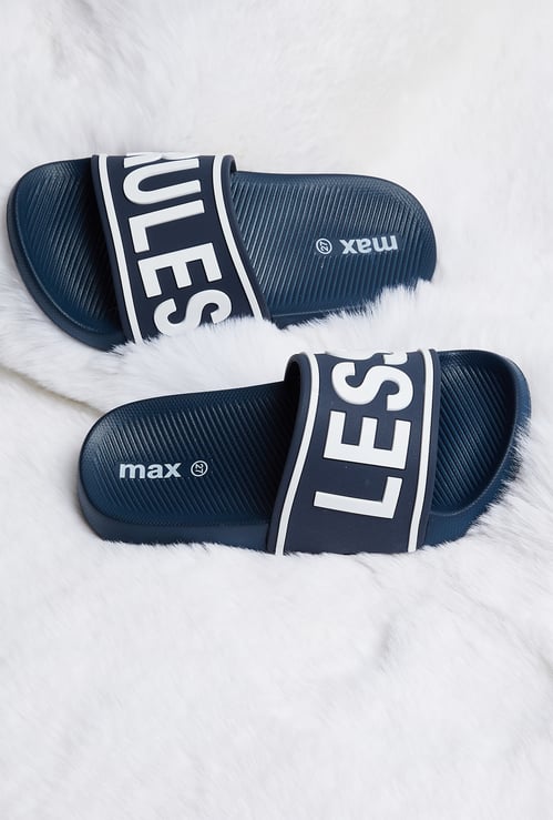 Boys Applique Sliders