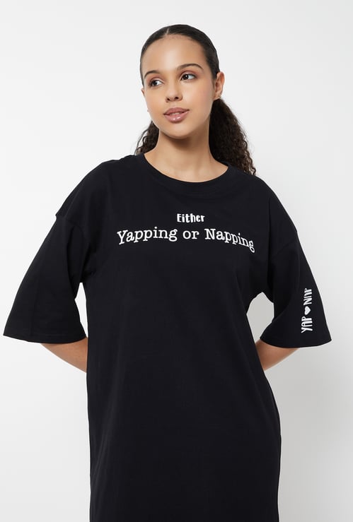 Women Printed Nightdress