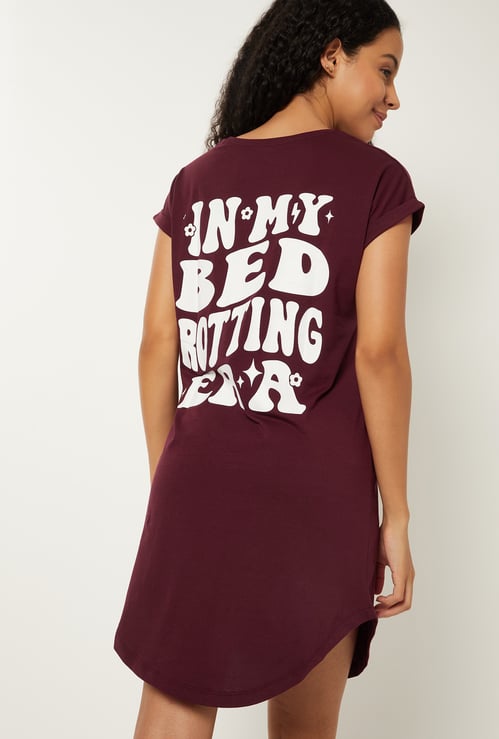 Women Printed Nightdress