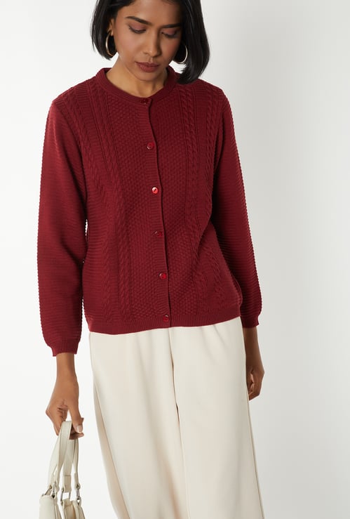 Women Knit Cardigan
