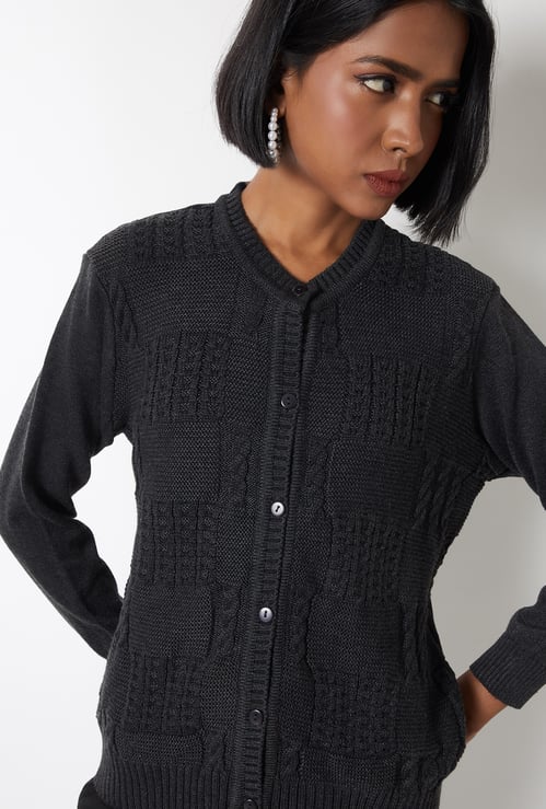 Women Knit Cardigan