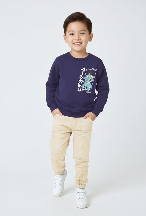 Boys Printed Sweatshirt