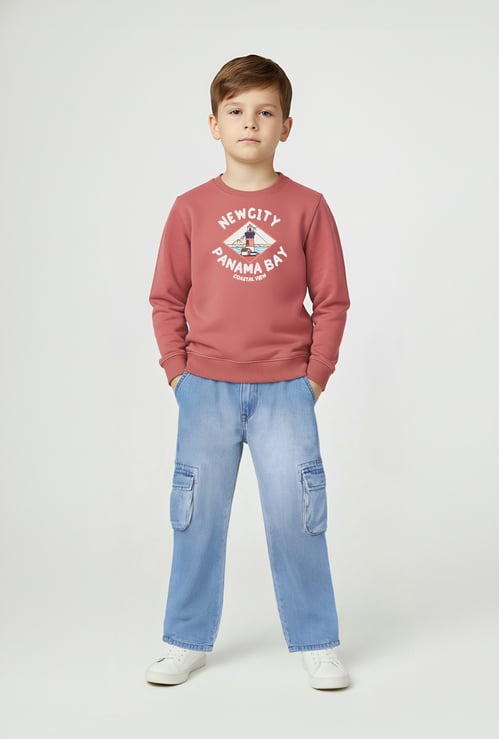Boys Printed Sweatshirt