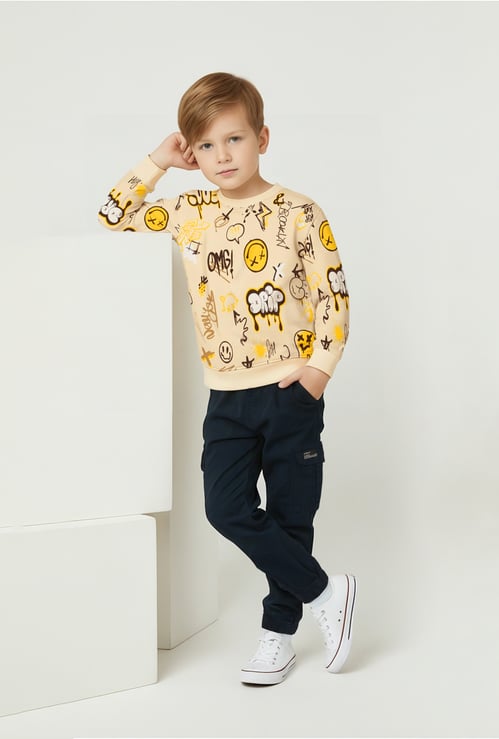 Boys Printed Sweatshirt
