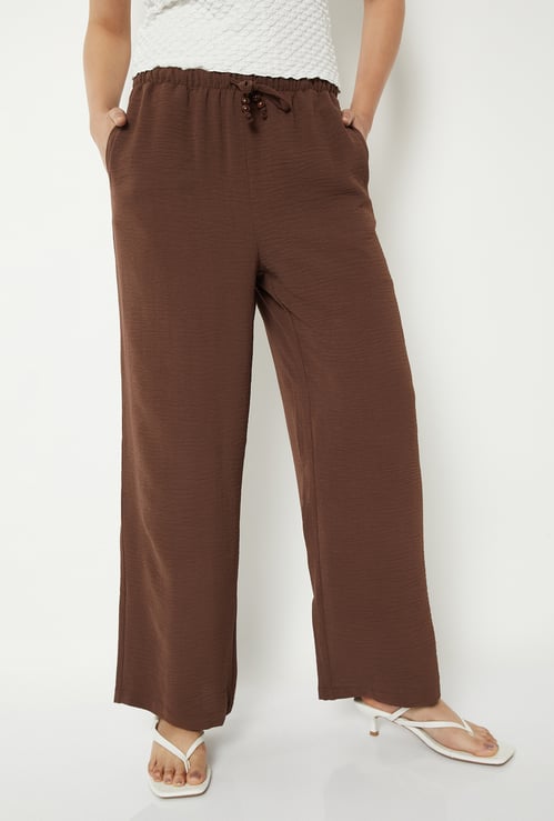 Women Solid Trousers