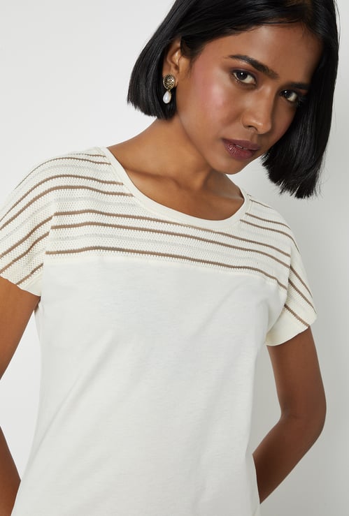 Women Striped T-shirt