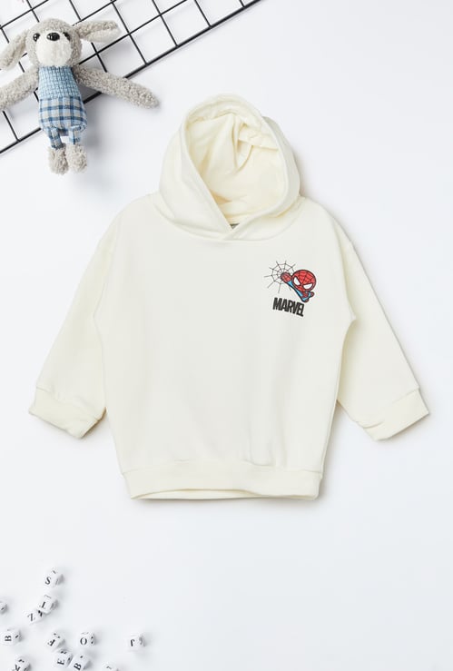 Boys Spiderman Print Sweatshirt