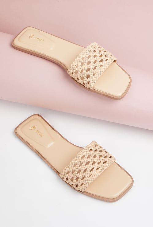 Women Braided Upper Flats