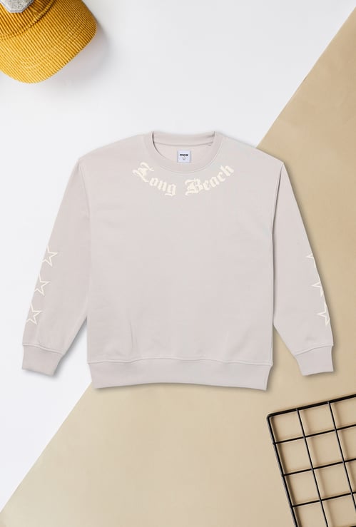 Boys Embossed Sweatshirt
