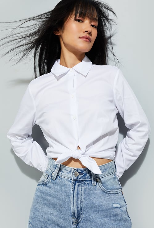 URB_N Women Striped Regular Fit Shirt