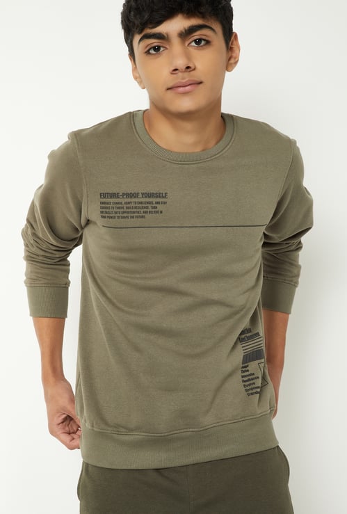 Boys Printed Sweatshirt