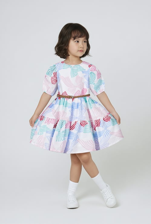 Girls Printed Dress